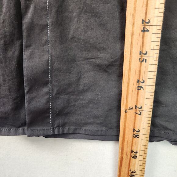 7 Diamonds Stretch Cotton Chocolate Brown Shirt Sleeve Button Up Shirt SZ XL EUC - Picture 9 of 15